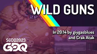 Wild Guns by giygasblues and Crak Atak in 20:14 - Summer Games Done Quick 2023