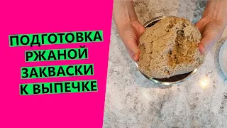 Как👆 подготовить ржаную закваску к выпечке? Подробная, наглядная инструкция.