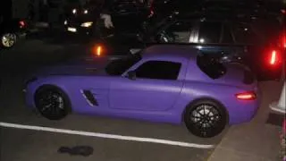 Purple coated SLS