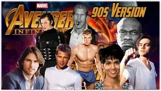 Avengers 3 Old Version - What if Avengers: Infinity War was made in the 90s | Made Cast Old Avengers
