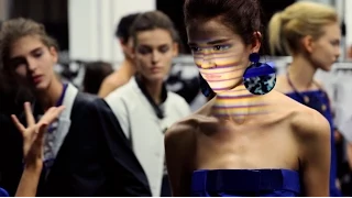 Emporio Armani - 2015 Spring Summer Women's Fashion Show Backstage