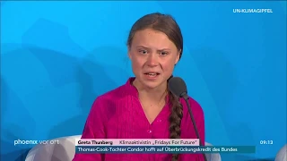 UN-Klimagipfel: Rede von Greta Thunberg am 23.09.19