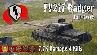 FV217 Badger  |  7,7K Damage 4 Kills  |  WoT Blitz Replays