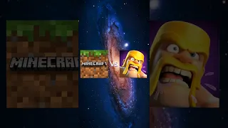 Minecraft vs Clash of Clans || #minecraft #clashofclans