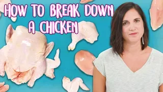 How to Break Down a Whole Chicken | Food 101 | Well Done