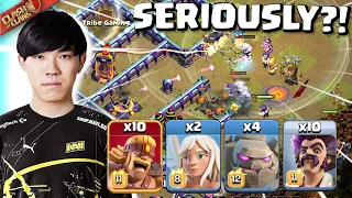 KLAUS reveals NEW GOLEM ATTACK vs Tribe Gaming in Tournament Finals! Clash of Clans