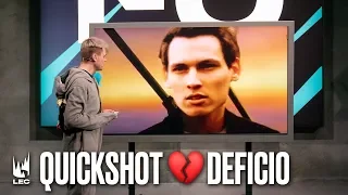 Quickshot misses Deficio 💔 | #LEC #ReadyCheck