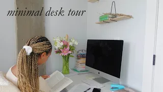 phd student desk tour 🌱✨🖥️