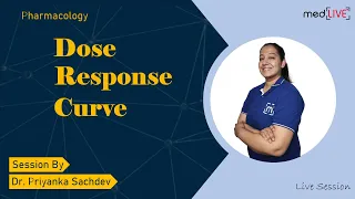 Dose Response Curve  | Pharmacodynamics | MedLive by Dr. Priyanka Sachdev