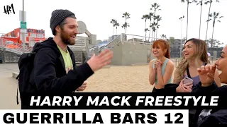 Harry Mack Gets Hit With A Surprise At The End Of His Freestyle | Guerrilla Bars 12