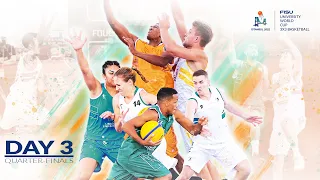 RE-LIVE | FISU University World Cup 3x3 Basketball 2022 | Quarter-Finals