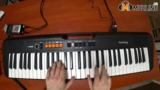 CASIO CT-S100 Обзор/Демонстрация/Распаковка/Overview/Demonstration/Midi/Unpacking/Casiotone