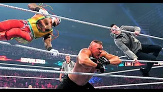 Full Match Rey Mysterio and son blast Brock Lesnar Survivor Series 2019