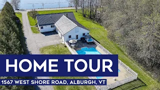 Vermont Home Tour: Lakefront Home With Pool | Lake Champlain Islands | Alburgh