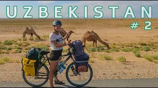 Da KHIVA a BUKHARA attraverso il DESERTO in UZBEKISTAN - La Via della Seta in Bicicletta