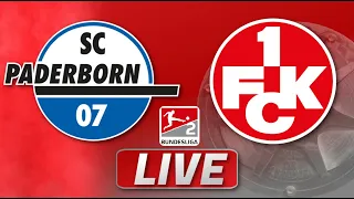 🔴SC Paderborn - 1. FC Kaiserslautern | 2. Bundesliga 21. Spieltag | Liveradio