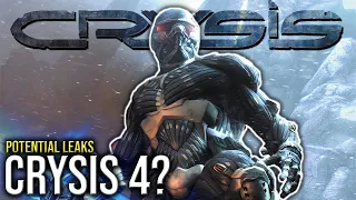 CRYSIS 4 or REMAKE? - Potential Leaks | CRYSIS