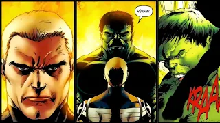 Captain America Makes the Hulk Surrender