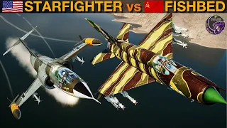 F-104 Starfighter vs Mig-21 Fishbed: Dogfight | DCS WORLD