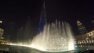 Dubai Fountain Show (Time To Say Goodbye)