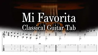 Mi Favorita - Classical Guitar Tab