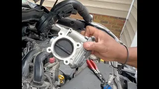 Cleaning the Throttle Body on 2014 Subaru Forester