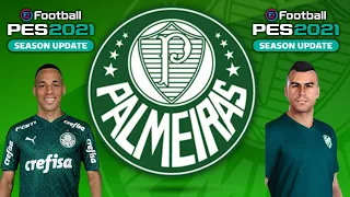 Cópia de base do Breno Lopes,  Atacante do Palmeiras  no Pes 2021