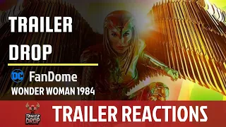 DC FanDome: Wonder Woman 1984 | Trailer Drop Trailer Reactions