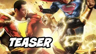 Shazam Black Adam Scene - Shazam vs Black Adam Teaser Breakdown