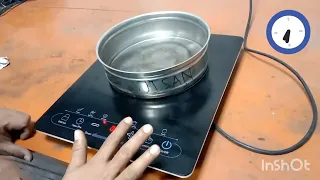 How timer works  in Induction Cooker!! ইন্ডাকশন চুলায় কিভাবে টাইমার কাজ করে!!