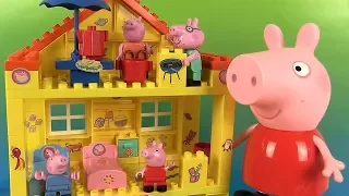 Peppa Pig Maison Jeu de Construction Jouets  Peppa's House Blocks