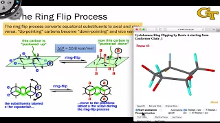 06.04 The Cyclohexane Ring Flip Process