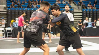Julio vs. A. Matsuyama at the 2024 Jiu Jitsu World League Worlds