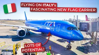 BRUTALLY HONEST | Economy Class on ITA AIRWAYS brand-new Airbus A350-900 from ROME to NEW YORK!