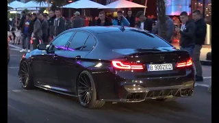 BMW M5 F90 with FI EXHAUST Crazy Sounds - Revs and Accelerations