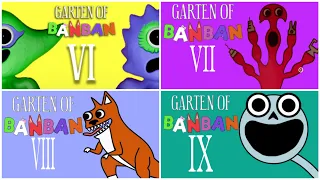 Trailer Comparisons: Garten Of Banban Chapter 9 Vs Chapter 8 Vs Chapter 7 Vs Chaptar 6