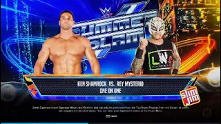 WWE 2K24-Ken Shamrock vs. Rey Mysterio (SummerSlam).
