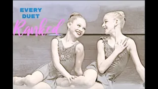 EVERY Duet on Dance Moms RANKED 74-1