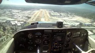 Circle to Land, Steep Approach Landing at Van Nuys (KVNY)