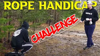 Disc Golf Rope Handicap Challenge