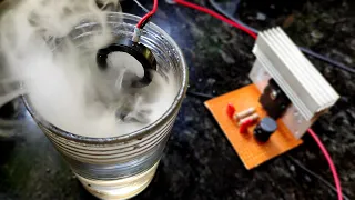 I made a super simple 1.7mhz mist maker circuit | ultrasonic mist maker humidifier Level 2 | Ciiads