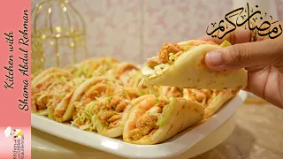 Mini Pita Bites Without Oven | Mini Chicken Shwarma Recipe | Iftar Party Recipes | Ramadan Special