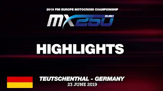 EMX250 Race1 Highlights   Round of Germany 2019