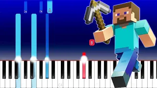 C418 - Wet Hands (Minecraft)(Piano Tutorial)