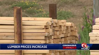 Lumber prices increase amid pandemic