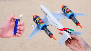 Experiment: Rocket powered Airplane!