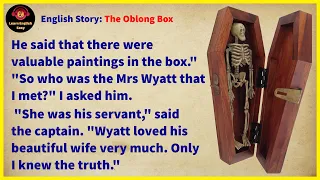 Learn English through story ★ Level 1 - The Oblong Box | Learn English Easy