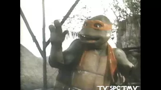 Teenage Mutant Ninja Turtles III TV Spot #3 (1993) (windowboxed) (on-screen text)