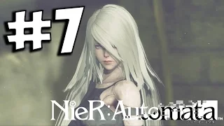 Прохождение NieR: Automata На Русском ➤ Часть 7 PS4 Pro ➤ Замок Короля 1080p 60ᶠᵖˢ HD ✔