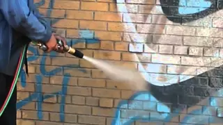 Soda Blasting VS Dustless Blasting for Graffiti Removal